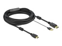 Delock Video- / Audiokabel - HDMI, USB (nur Strom)