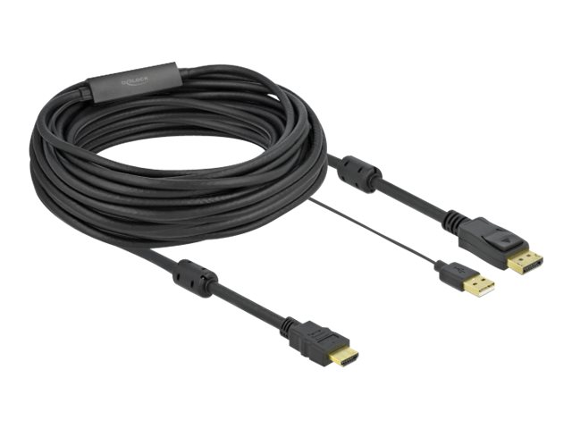Delock Video- / Audiokabel - HDMI, USB (nur Strom)