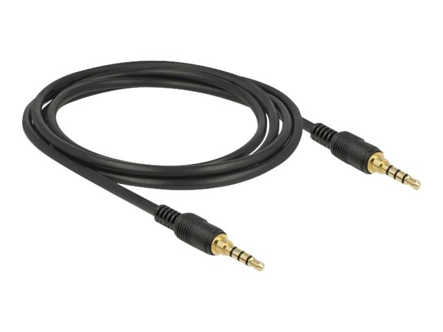 Delock Audiokabel - 4-poliger Mini-Stecker