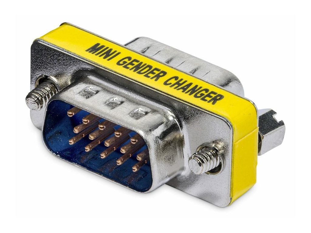 StarTech.com VGA Slimline Gender Changer - Stecker/Stecker - VGA (HD15)