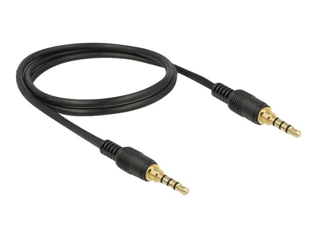 Delock Audiokabel - 4-poliger Mini-Stecker