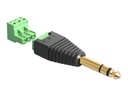 Delock Audio-Adapter - 3-poliger Anschlussblock