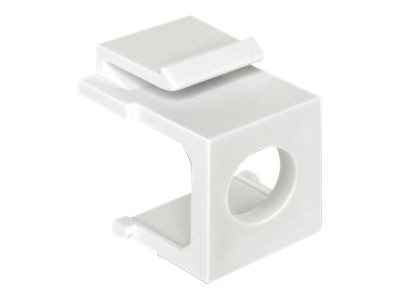 Delock Modulareinsatzkappe - weiß (Packung