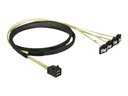 Delock SATA- / SAS-Kabel - SAS 6Gbit/s - 4x Mini SAS HD (SFF-8643)