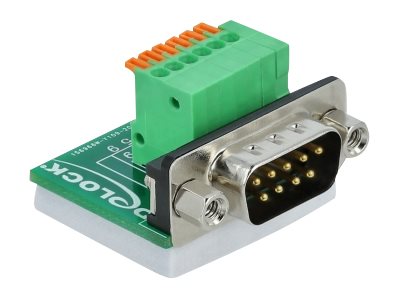 Delock Serieller Adapter - DB-9 (M) zu 6-poliger