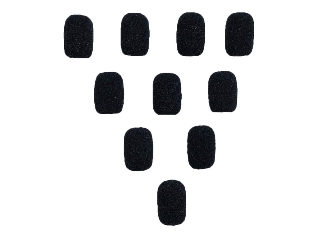 Jabra BlueParrott - Windschutz für Headset (Packung mit 10)