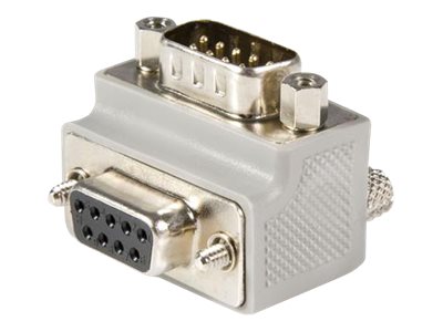 StarTech.com DB9 auf DB9 Seriell Kabeladapter Typ 1 rechts gewinkelt - St/Bu - Serieller Adapter - DB-9 (M)