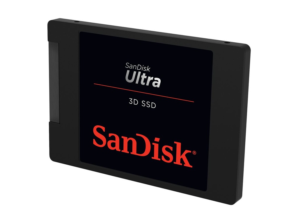 SanDisk Ultra 3D - SSD - 500 GB - intern - 2.5" (6.4 cm)