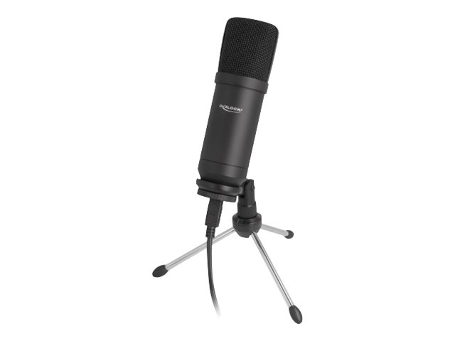 Delock Mikrofon - USB - Schwarz