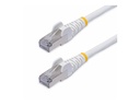 StarTech.com 12m Weißes CAT8 Netzwerkkabel, RJ45 25G/40G LAN Kabel, S/FTP - Patch-Kabel - RJ-45 (M)