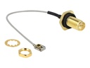 Delock Antennenkabel - RP-SMA weiblich Bulkhead