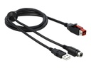 Delock Powered USB-Kabel - USB PlusPower (24 V)