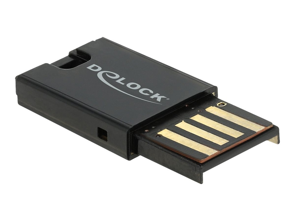 Delock USB 2.0 Card für Micro SD Speicherkarten - Card-Reader - High Capacity SD (MicroSDHC)