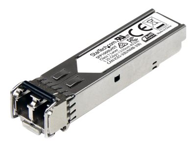 StarTech.com 1000BASE-LH - Gigabit Transceiver - LC Fiber - MSA Compliant - 40 km - Gigabit SFP Modul - Single Mode SFP - SFP (Mini-GBIC)-