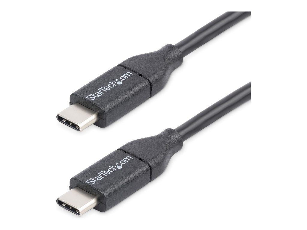 StarTech.com USB-C auf USB-C Kabel - St/St - 3m - USB 2.0 - USB Typ C Kabel - USB 2.0 Typ-C Kabel - USB C Ladekabel - USB-Kabel - 24 pin USB-C (M)