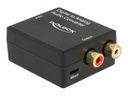 Delock Digital-Analog-Audiowandler - Schwarz