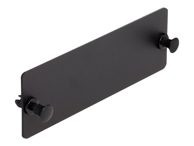 Delock Glasfaser-Blindblech - Schwarz