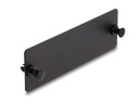 Delock Glasfaser-Blindblech - Schwarz