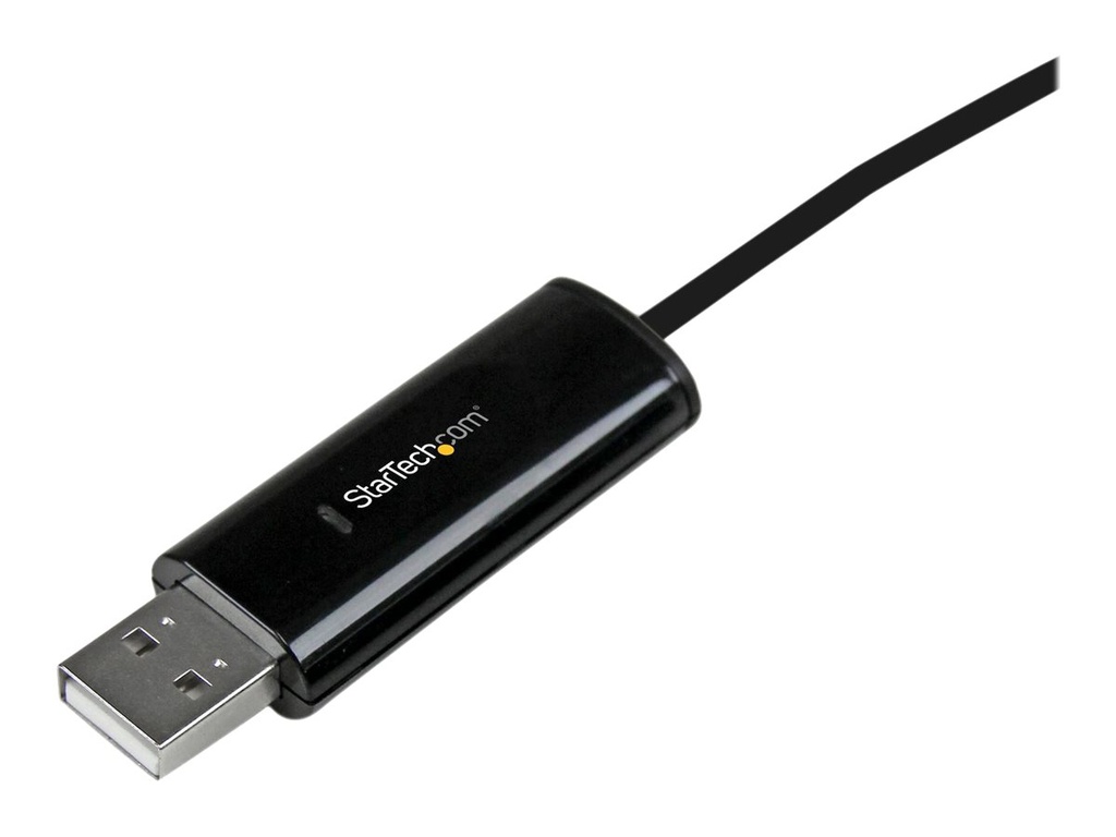 StarTech.com 2 Port USB Tastatur und Maus KM Switch / Umschalter mit Datentransfer für PC und Mac