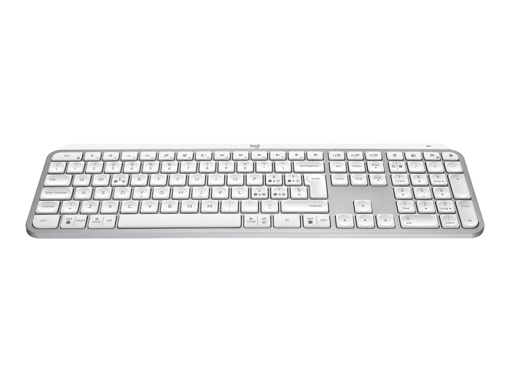 Logitech MX Keys S - Tastatur - hinterleuchtet - kabellos - Bluetooth LE - QWERTY - Nordisch (Dänisch/Finnisch/Norwegisch/Schwedisch)
