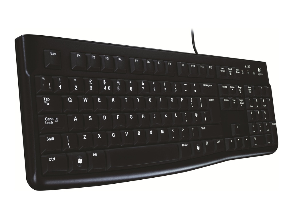 Logitech K120 - Tastatur - USB - USA