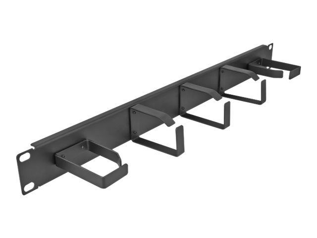 Delock Kabelmanagement - mit 5 Metallhaken (2 x horizontal, 3 x vertikal)