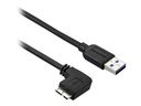 StarTech.com StarTech 50cm Slim Micro USB 3.0 Kabel linksgewinkelt - USB 3.1 Gen 1 (5 Gbit/s)