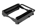StarTech.com Startech Dual 2,5 SSD/HDD Einbaurahmen für 3,5 Laufwerksschacht - Werkzeuglose Installation - 2 Laufwerks Adapter - Laufwerksschachtadapter - 3.5" to 2 x 2.5" (8,9 cm bis 2 x 6,4 cm)