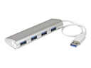 StarTech.com Startech 4 Port kompakter USB 3.0 Hub mit eingebautem