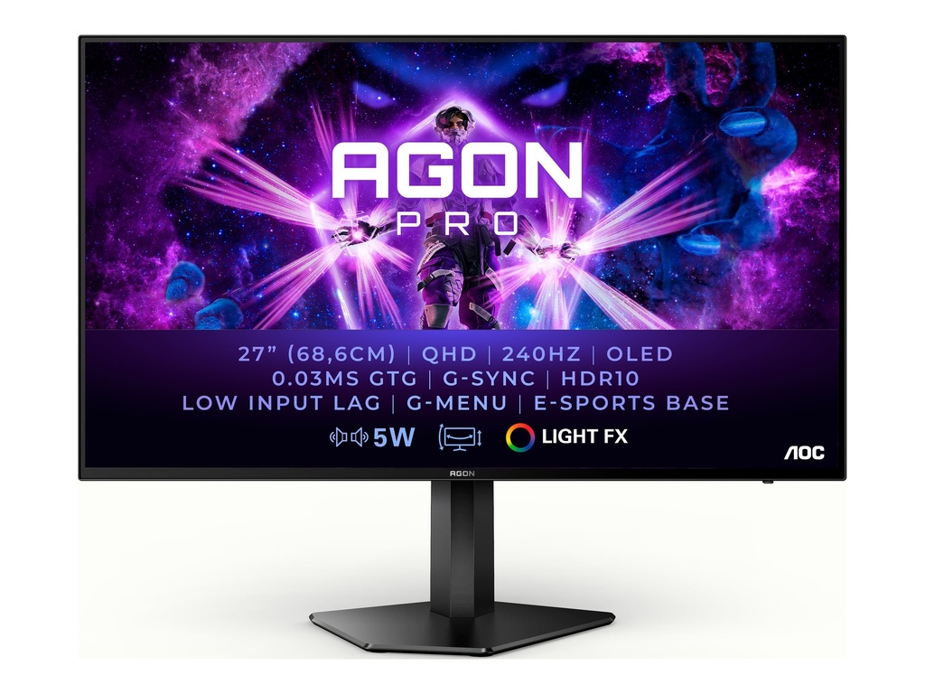 AOC AGON PRO AG276QZD - OLED-Monitor - Gaming - 67.3 cm (27")