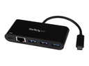StarTech.com Startech USB-C auf Ethernet Adapter mit 3 Port