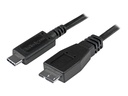 StarTech.com StarTech USB C to Micro USB Cable 0.5m - USB 3.1 Type C to Micro USB Type B Cable - Micro USB 3.1 to USB-C - Thunderbolt 3 Compatible (USB31CUB50CM)