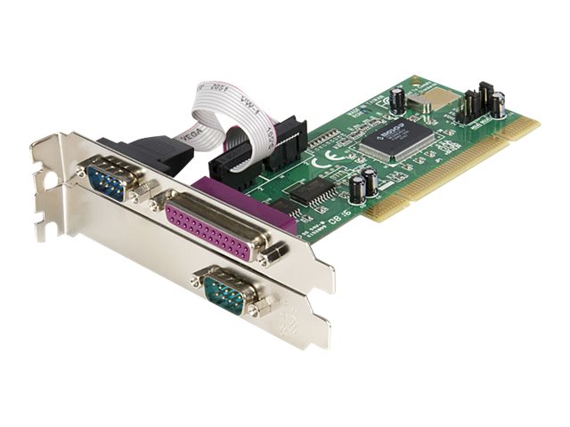 StarTech.com 1 Port Parallel/2 Port Serielle PCI Schnittstellenkarte mit 16550 UART