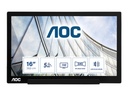 AOC I1601FWUX - LED-Monitor - 39.5 cm (16") - 1920 x 1080 Full HD (1080p)
