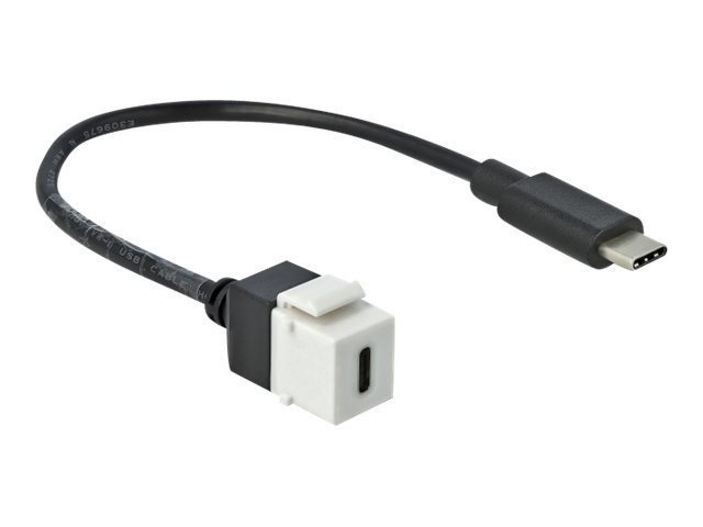 Delock USB-Kabel - USB-C (W) zu USB-C (M)