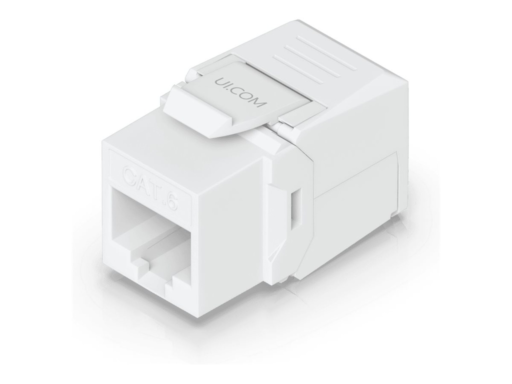 Ubiquiti Modulare Eingabe - oberflächenbündig montierbar - CAT 6 (Packung mit 12)