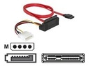 Delock SATA All-in-One cable - SATA-Kabel - Serial ATA 150/300 - interne Stromversorgung, 4-polig, SATA zu SATA Combo (W)