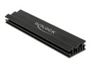 Delock Solid State Drive Kühlkörper - Schwarz