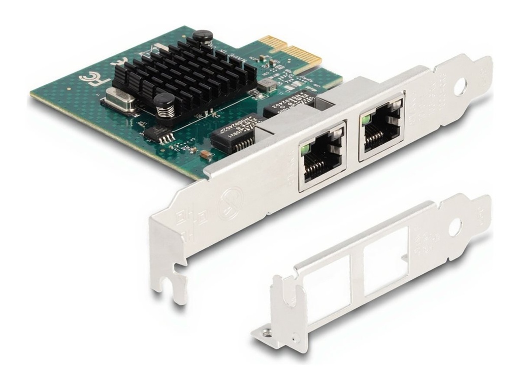 Delock Netzwerkadapter - PCIe 2.0 Low-Profile