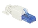Delock Netzwerkanschluss - RJ-45 (M) - UTP - CAT 6a - (Anzahl pro Packung: 2)