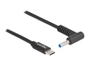 Delock Stromkabel - USB-C (M) zu Gleichstromstecker 4,5 x 3,0 mm (M)