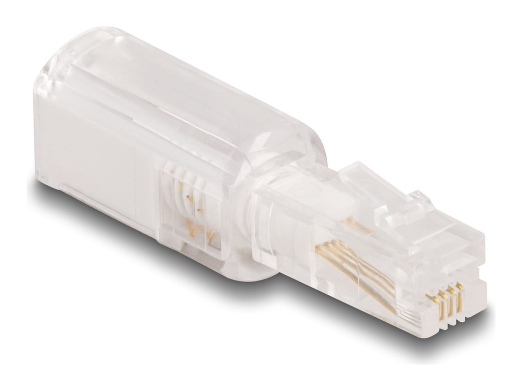 Delock Telefonadapter - RJ-10 (S) zu RJ-10 (R)