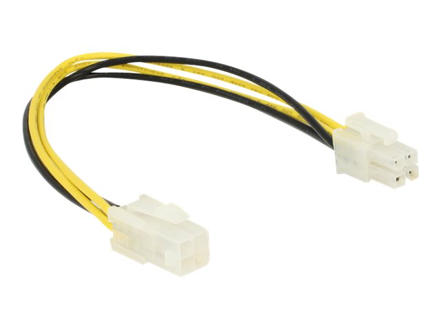 Delock Spannungsversorgungs-Verlängerungskabel - 4 PIN ATX12V (M)