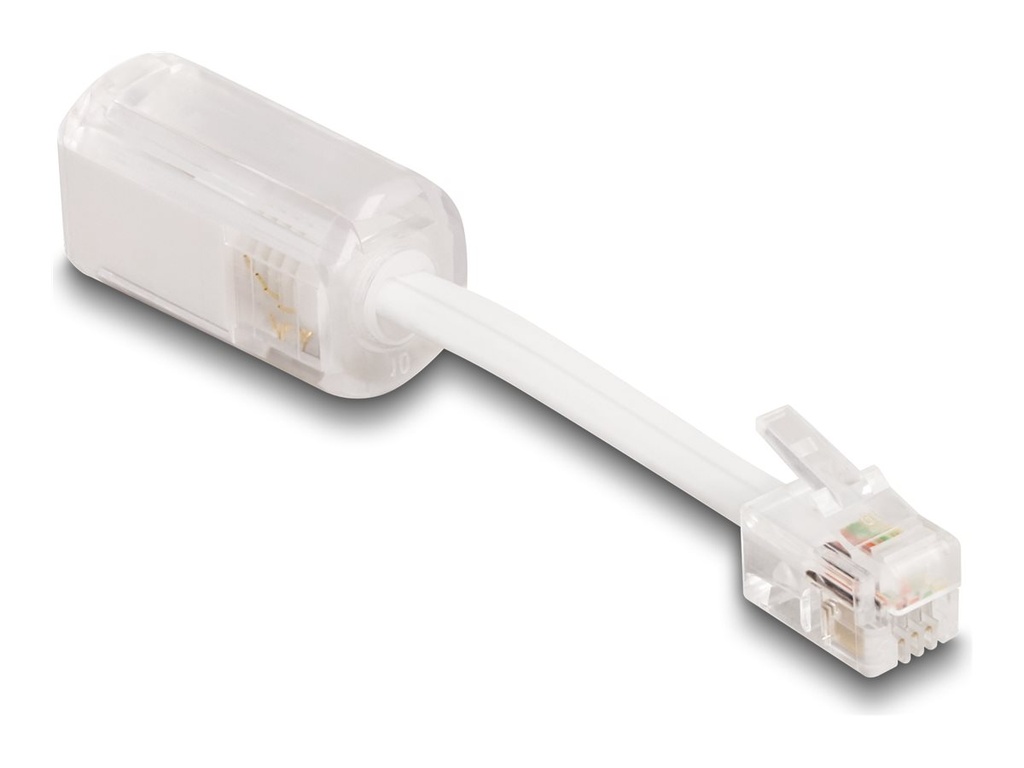 Delock Telefonadapter - RJ-10 (S) zu RJ-10 (R)