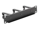 Delock Kabelmanagement - 25.4 cm - Jet Black, RAL 9005 - 1U - 25.4 cm (10")