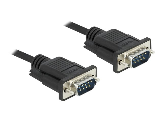 Delock Kabel seriell - DB-9 (M) zu DB-9 (M)