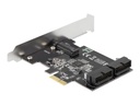 Delock PCI Express Card to 2 x internal USB 3.0 Pin Header - USB-Adapter - PCIe 2.0 - USB 3.0 (intern)