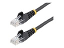 StarTech.com Startech 7m Cat5e Ethernet Netzwerkkabel Snagless mit RJ45 - Cat 5e UTP Kabel - Schwarz - Patch-Kabel - RJ-45 (M)