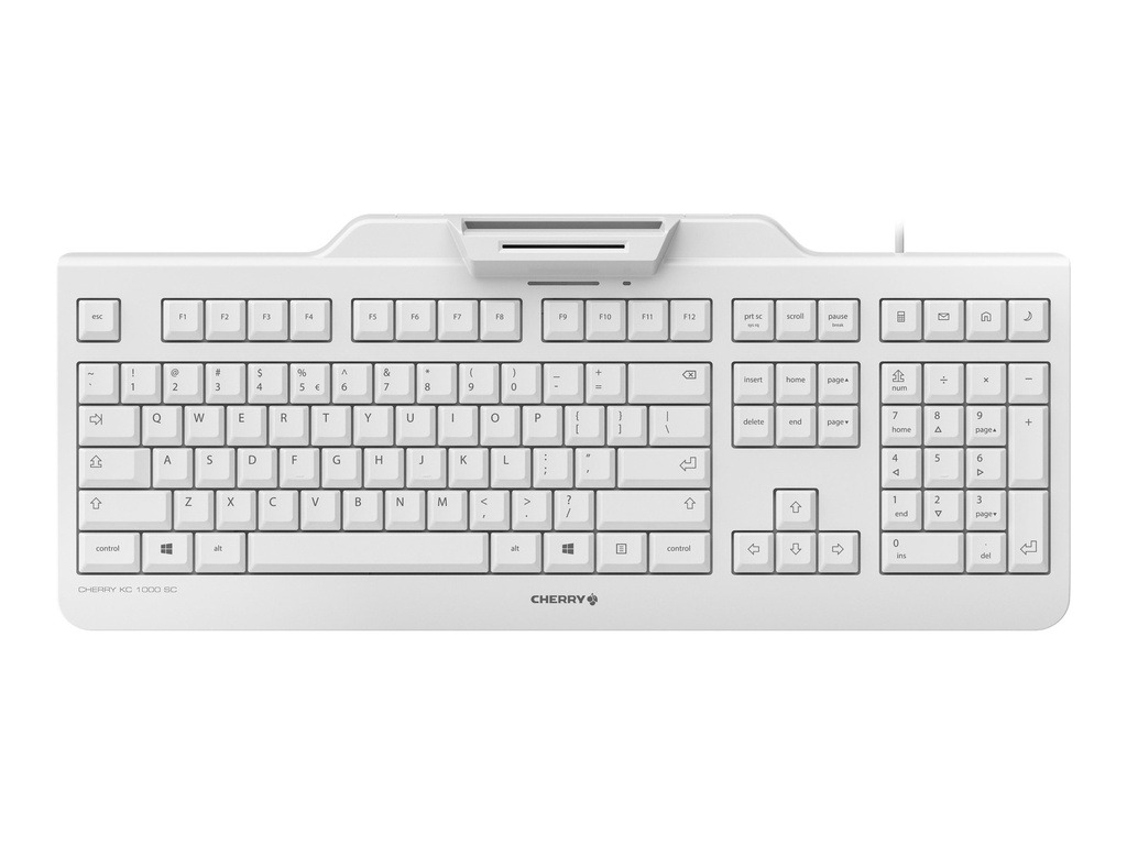 Cherry KC 1000 SC - Tastatur - USB - USA/Europa