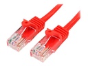 StarTech.com CAT5e Cable - 10 m Red Ethernet Cable - Snagless - CAT5e Patch Cord - CAT5e UTP Cable - RJ45 Network Cable - Patch-Kabel - RJ-45 (M)